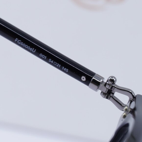 Fred FG50006U 001 Square 54mm Eyeglasses - Black/Blue Light Block - Picture 9 of 9